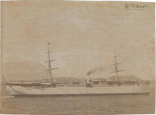Bateau colombo 19ème - bateau,