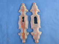 2 entrées de serrure bois