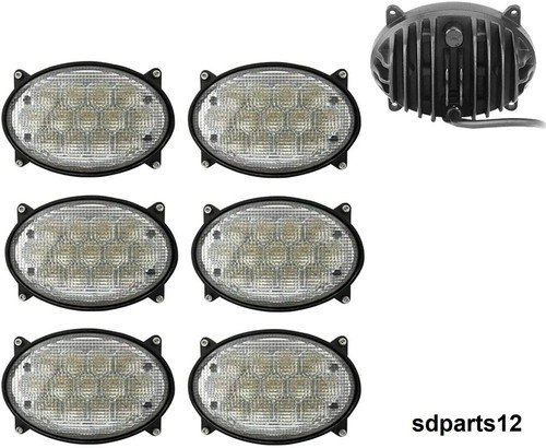Phares travail led - 6x,