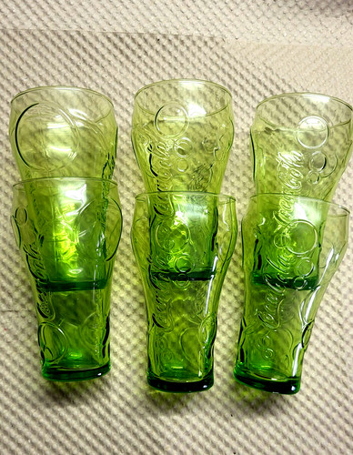 Lot verres coca cola - 6,