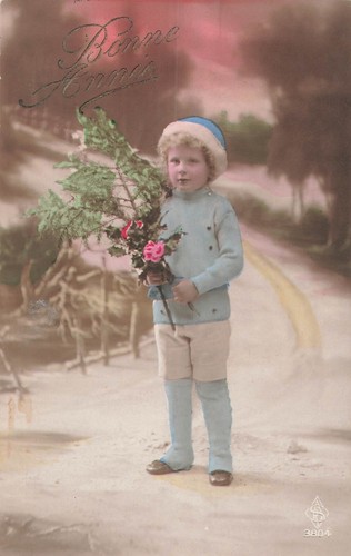 Bonne annee garcon bonnet - annee,