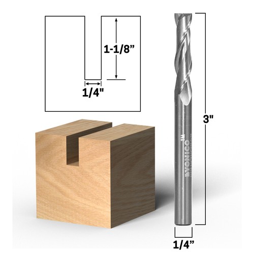 Dia 2 flute upcut - flute,