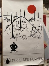 Magnifique Litho Calder Terre