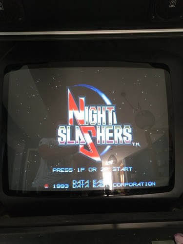 Pcb jamma night slashers - night,