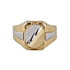 Bague Homme Chevalier Ovale En