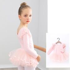 Classique Ballet Fille Tutu Maillot Robe Corps Rose Ballet Jupe Costume