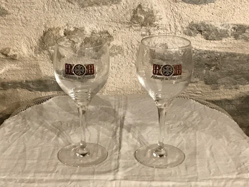 Duo verres publicitaires - de,