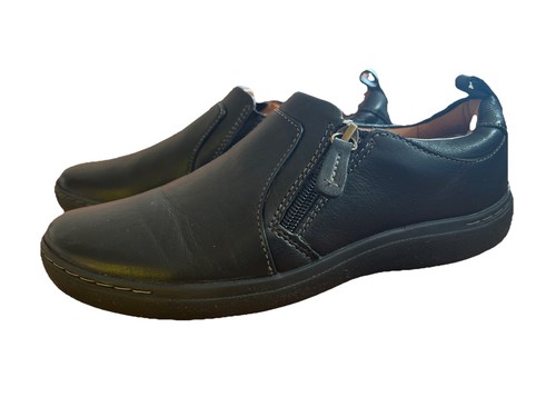 Clarks nalle lilas cuir noir - cuir,