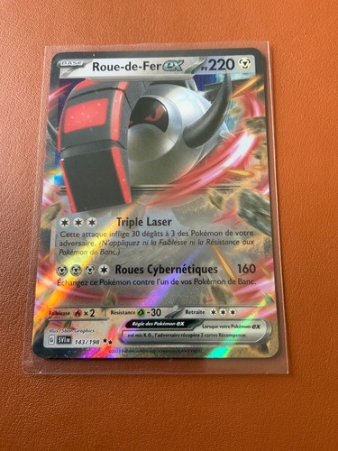 Carte pokemon roue - carte, roue-de-fer