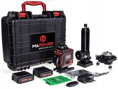 Niveau laser vert - 4d, mapower