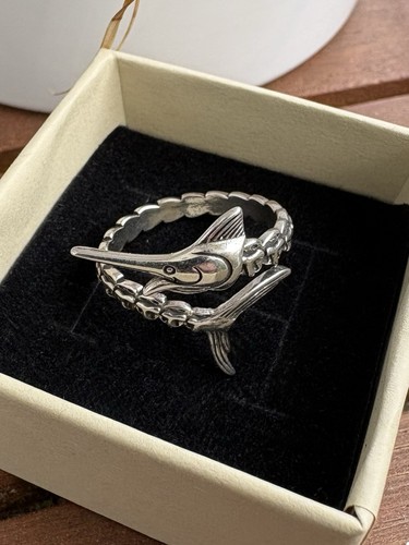 Chevalière bague espadon - bague,