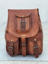 13 " Sac à Dos Cuir Souple