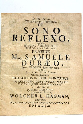 Dissertation scientifique sur