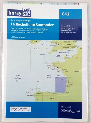 Carte marine imray golf - golf, de