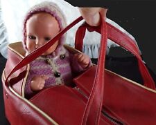 Ancienne poupée de la marque Tortue Allemande avec porte bébé année 1950, 🤩​👌​