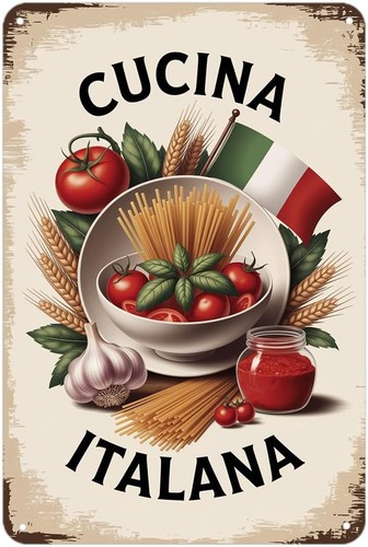 Italian cuisine vintage pasta - italian,