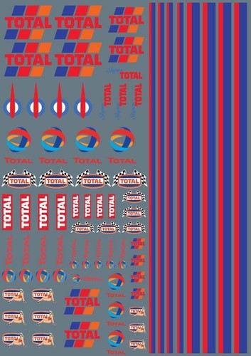 Planche décalcomanie à - de,