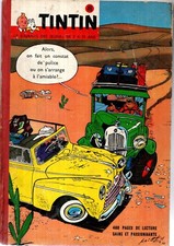 Recueil  ALBUM  49  journal TINTIN édition belge n°"30  à 39  de 1960. TBE