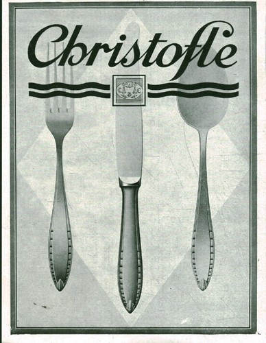 Publicité ancienne argenterie