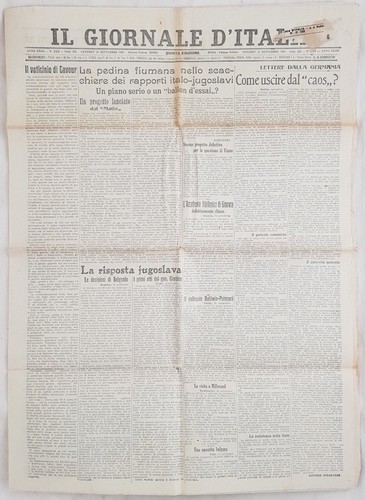 Journal italie 21 - le, d'italie