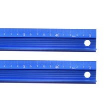 2pcs Métal 45Cm Métrique