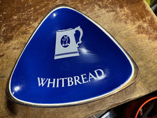 ASHTRAY WHITBREAD PALE ALE BEER BLUE Price & Kensington England Vintage