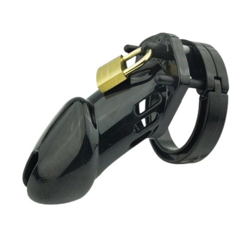 Cage chasteté homme - cage, noir