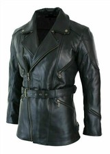 Veste longue homme Zayn noir