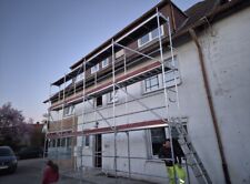 échafaudage, façade