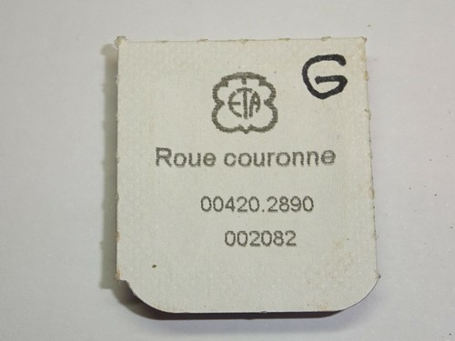 Eta 2890 2892 - 2890, roue