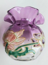 petit vase LEGRAS en verre