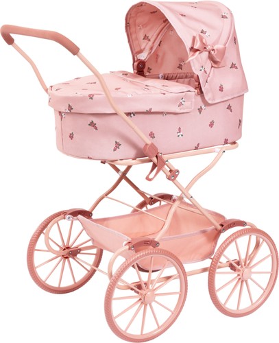 Poussette rose classique pour