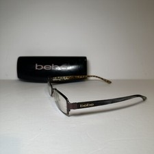 Bebe Eyeglass Frames Smoked Topaz eyewear with Original Case Model BB5009