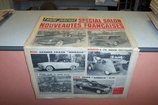 L AUTO JOURNAL N° 208 15 10 1958 SPECIAL SALON RENAULT COUPE DAUPHINE FLORIDE