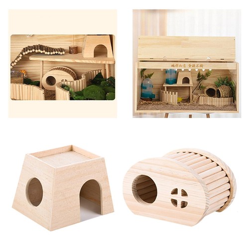 Cage hamster bois pour - de,