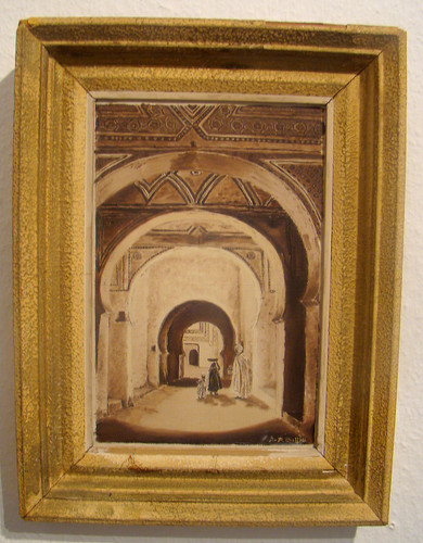 Scène orientaliste huile - orientaliste, ,