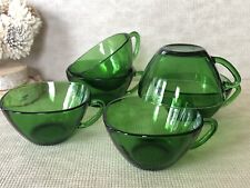 6 tasses à café vintage VERECO vert