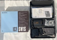 Near mint Sony ICF-SW1S FM Stereo Radio/LW/MW/SW PLL Synthesized Receiver