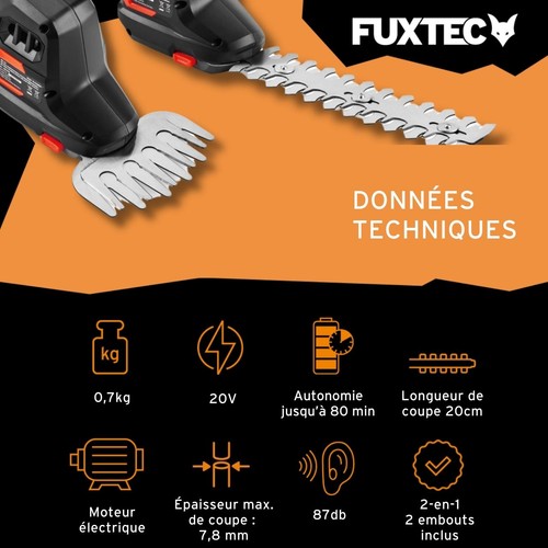 Fuxtec taille haies manuel - fuxtec,