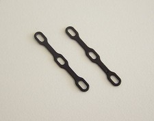 PLAYMOBIL (A3117) PIRATES - Lot de 2 Fixations Noires pour Voiles Bateau 3940