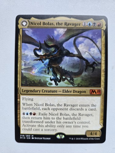 Nicol bolas the ravager - bolas,
