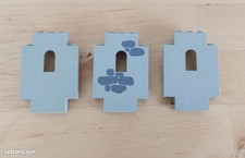 LOT 3 murs chateau LEGO 4444 Panneau 2 x 5 x 6 Mur castle moyen age