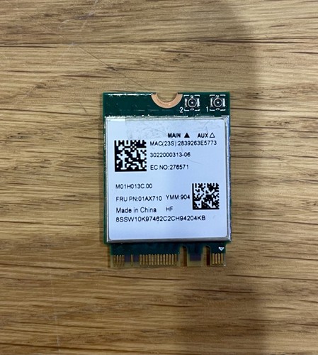 Carte wifi qualcomm atheros - wifi,