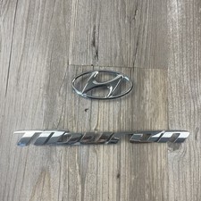 2003 2005 2006 2007 2008 Hyundai Tiburon Rear Trunk Nameplate Badge Emblem OEM