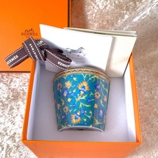 Hermes Paris Cheval d'Orient Goblet Tumbler Cup Porcelain Tableware with Box