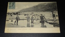 HOULGATE - SHRIMP FISHERMEN - 1920 - ANTIQUE POSTCARD
