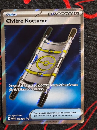 Carte pokémon civière - carte,