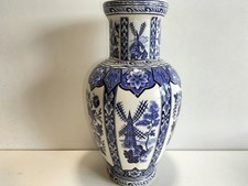 VASE A DECORS DE MOULINS /