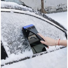 Pelle à Neige Voiture Ergonomique avec Lame Flexible et Dents Brise Glace pour