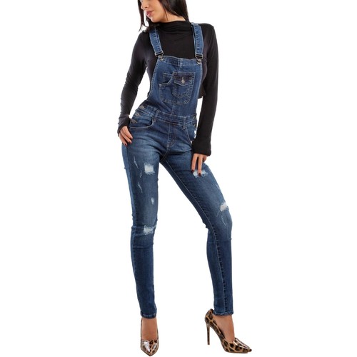 Salopette jeans femme overall - salopette,